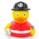 Badeente Feuerwehrmann ET  Beruf enten