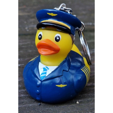 Keychain Pilot KLM  Profession ducks