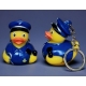 Keychain rubber duck Police  Keychains