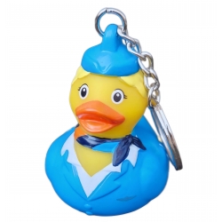 Keychain Flight attendant KLM  Profession ducks