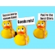 Duck with your own text duck Lanco  Lanco