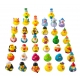 Set von 600 verschiedenen Gummi-Enten DESIGN 6  Mini enten