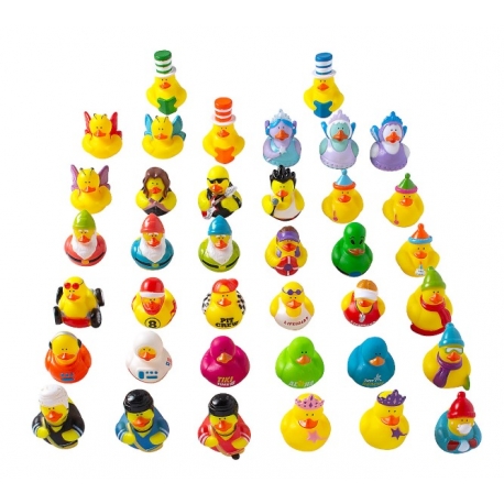 Set of 600 different ducks DESIGN 6  Mini ducks