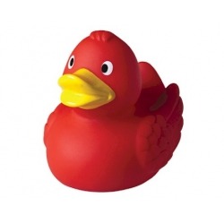 Gummi ente Ducky 7,5 cm DR rot  Übrige farben