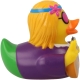 Rubber duck Hippie woman LILALU  Lilalu