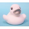 Rubber duck white silver B