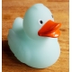 Badeend Ducky 7,5 cm DR glow in the dark blauw  Overige kleuren