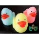 Badeend Ducky 7,5 cm DR glow in the dark blauw  Overige kleuren