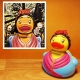 Rubber duck Frida Kahlo LUXY  Luxy ducks