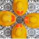 Badeente Happyduck 10 cm DR  Gelb