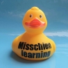 Duck with your own name/ text  12.5 CM