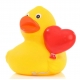 DUCKYbag Love mit badekonfetti  Herzen & Hochzeitsgeschenk