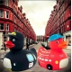 Rubber duck London taxi Luxy  Luxy ducks