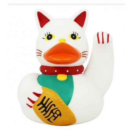 Rubber duck Lucky Cat LILALU  Lilalu