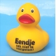 DUCKY TALK Eendje om niet te vergeten geel  Eendjes met tekst