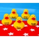 DUCKY TALK Thank You Yellow  Ducks with text