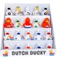 Gummie-ente DUTCH DUCKY Fahrad 8 cm B  Dutch Ducky